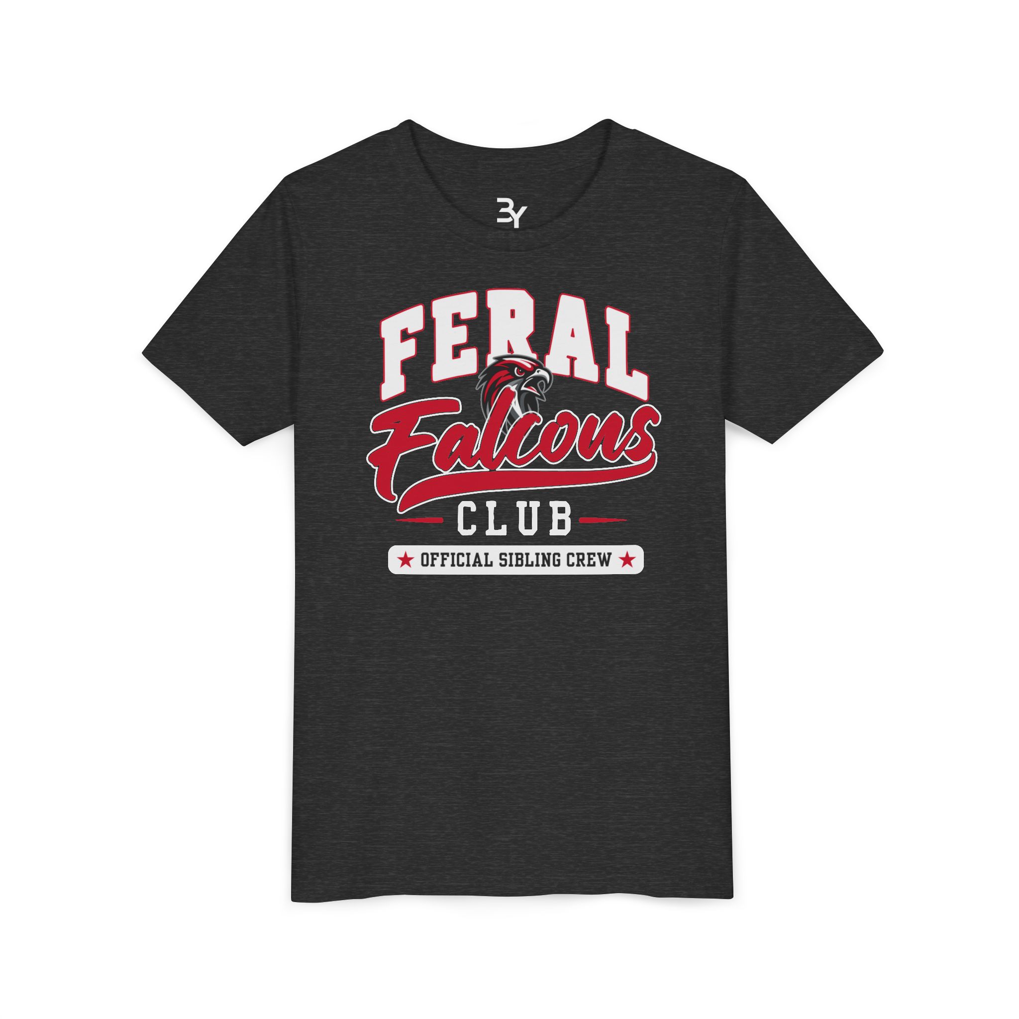 Youth Cotton Tee: 'Feral Falcons Club' - Image 8