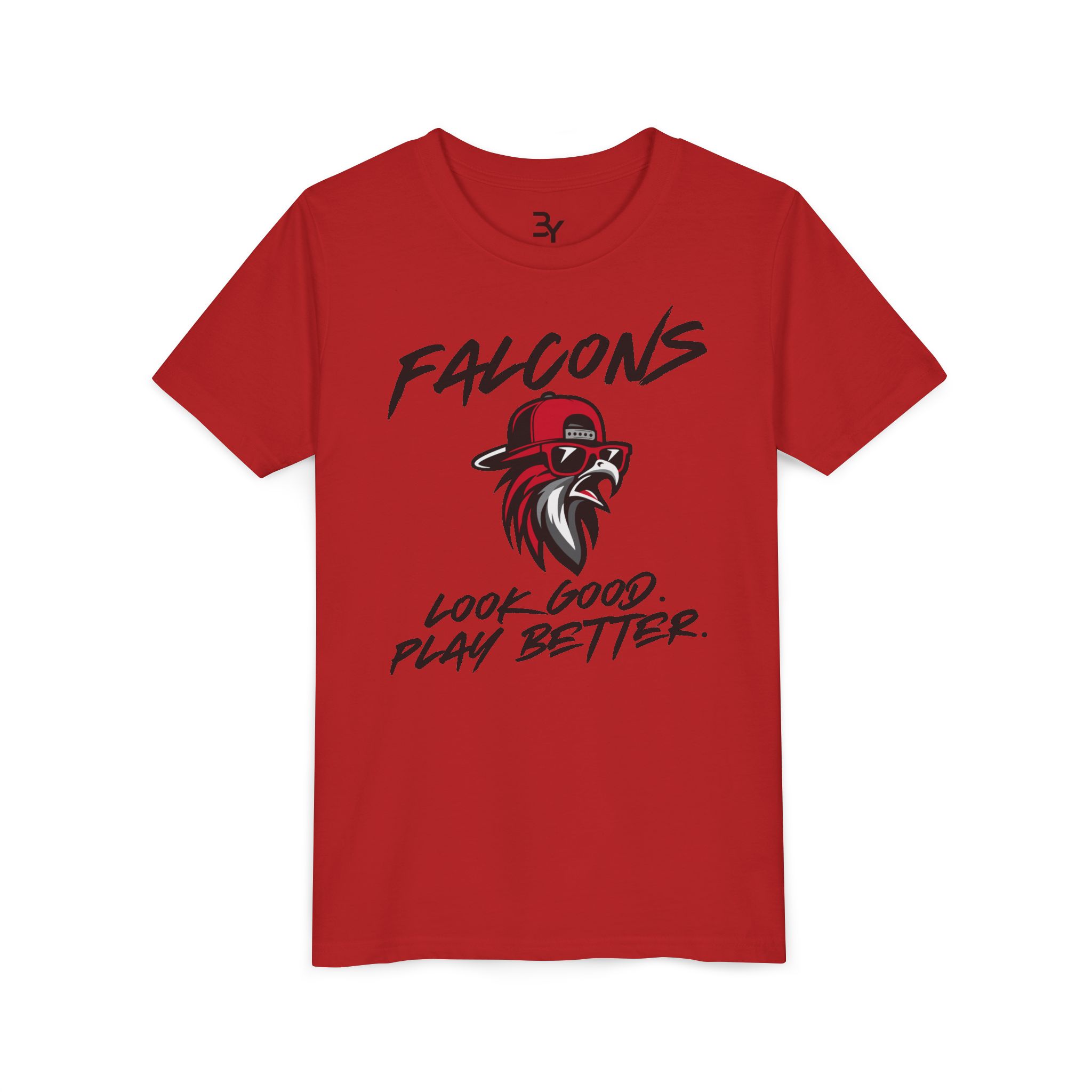 Youth Cotton Tee: 'Look Good. Play Better' - Image 10