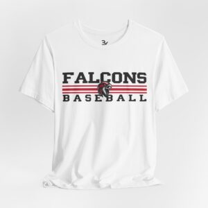 Adult Cotton Tee: Classic Lines Baseball