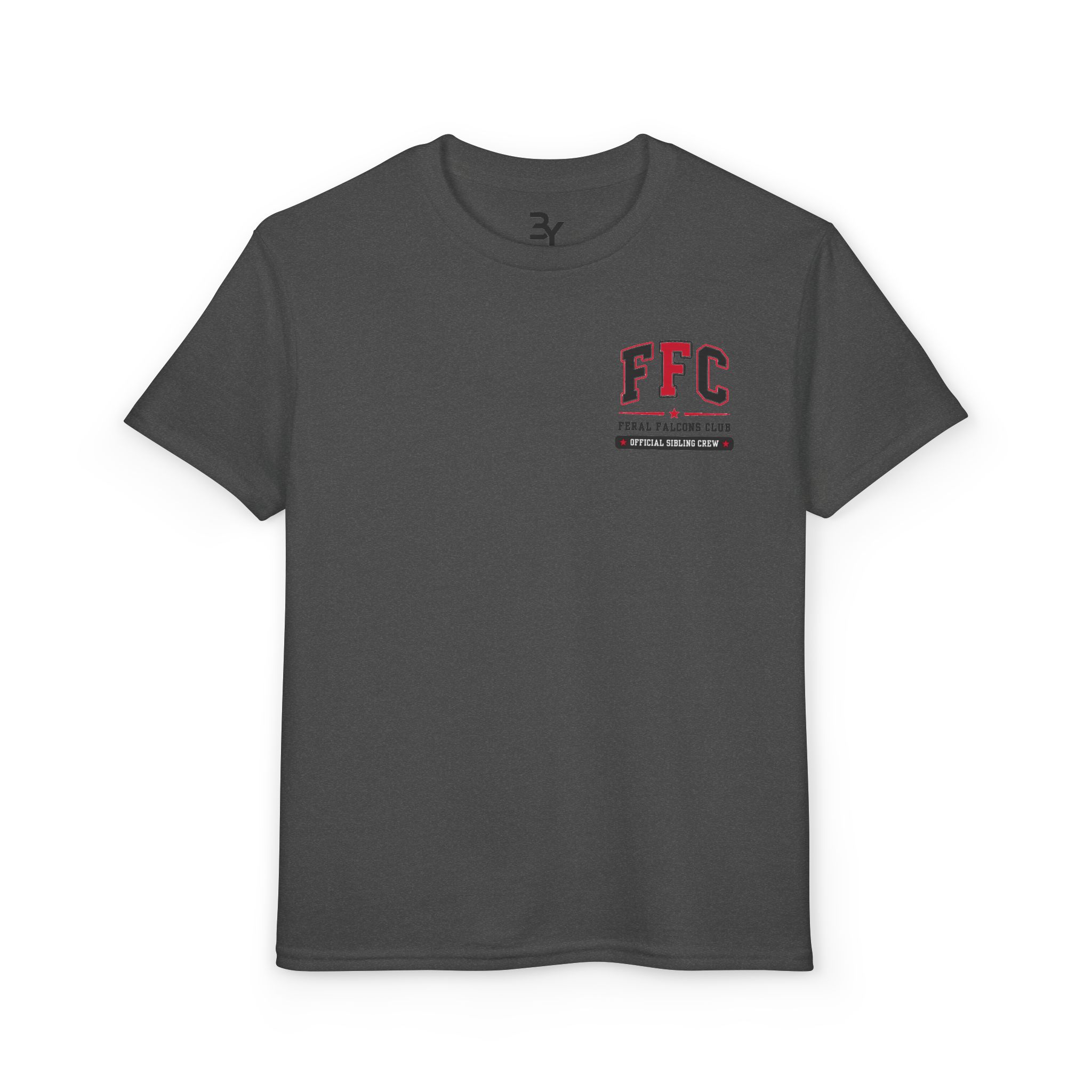 Youth Premium Tee: 'Feral Falcons Club' (2 Sided) - Image 5