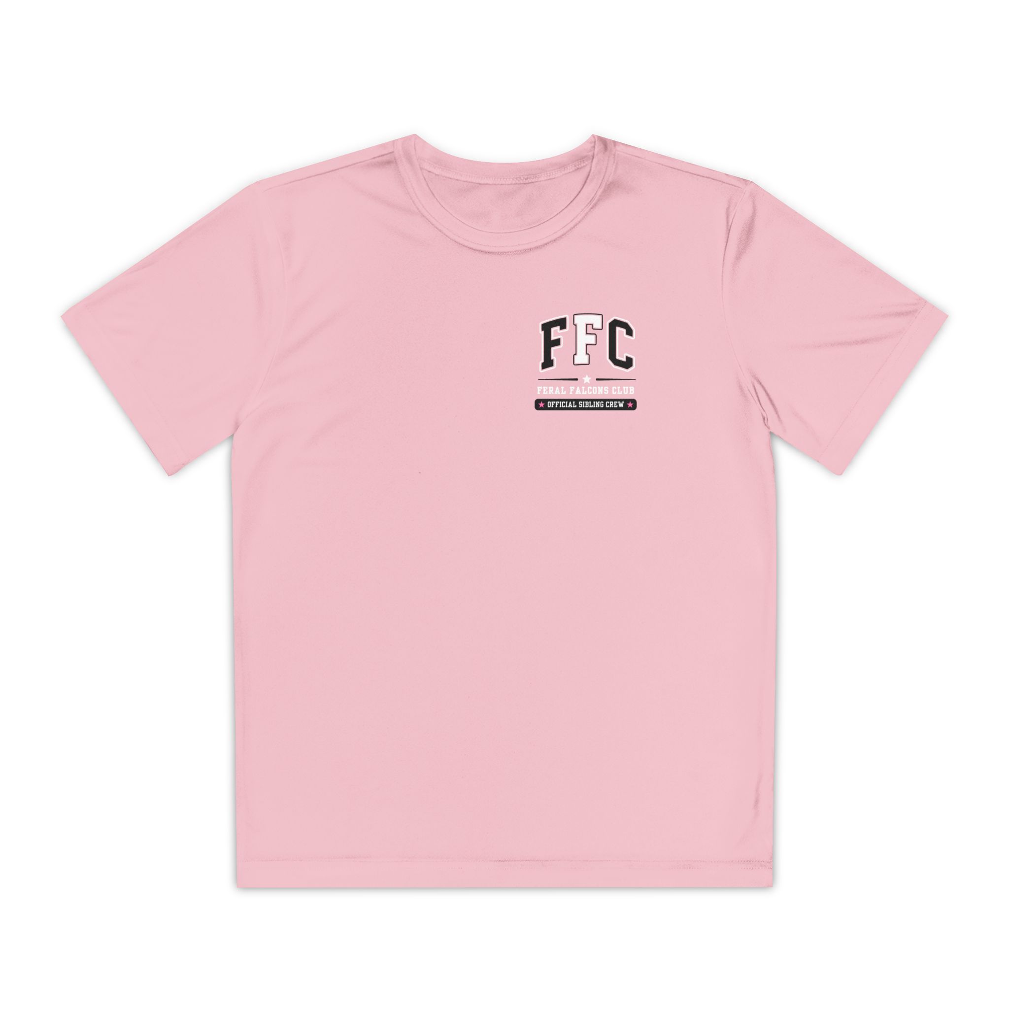 Youth Performance Tee: 'Feral Falcons Club' (2 Sided) - Image 15