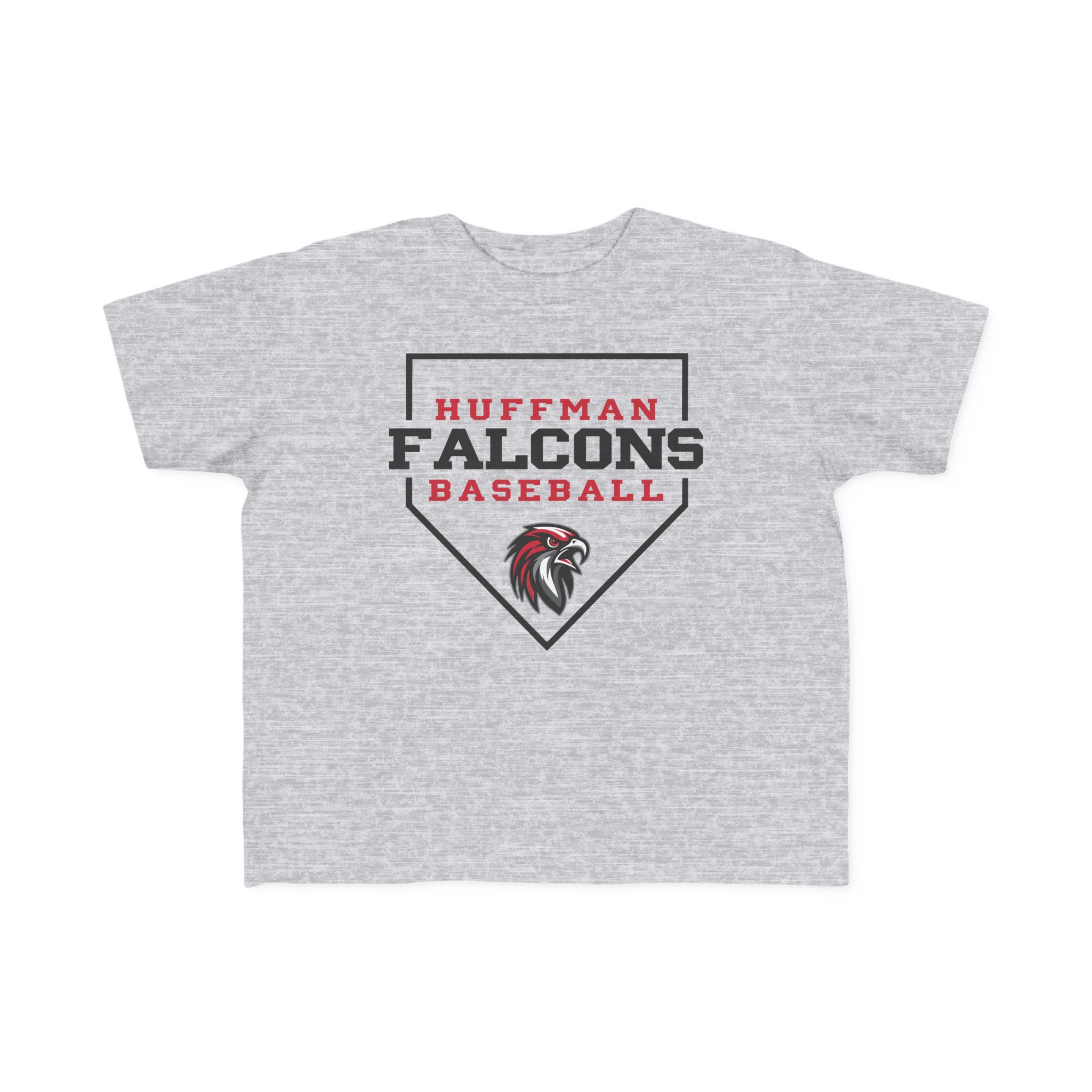 Toddler Cotton Tee: Home Plate Baseball - Image 3