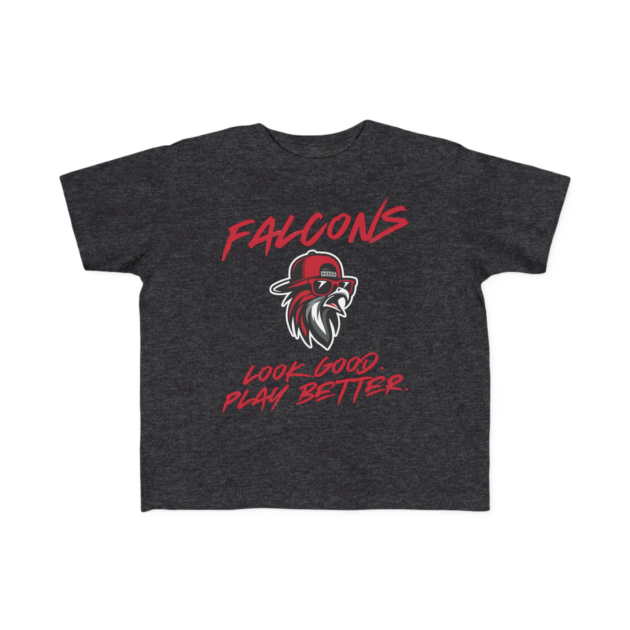 Toddler Cotton Tee: 'Look Good, Play Better' - Image 6