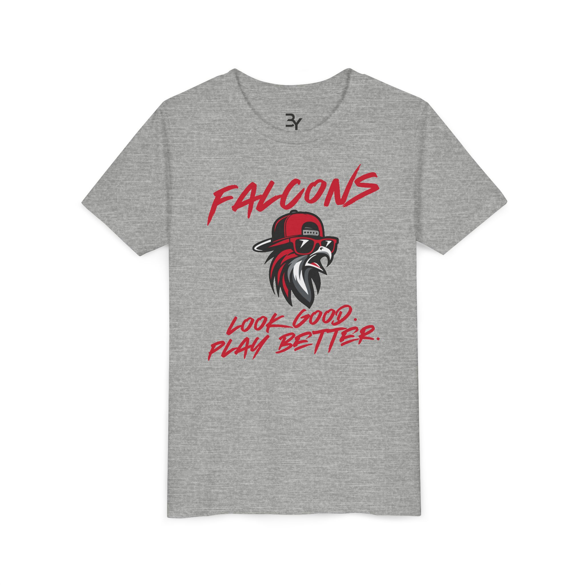 Youth Cotton Tee: 'Look Good. Play Better' - Image 7