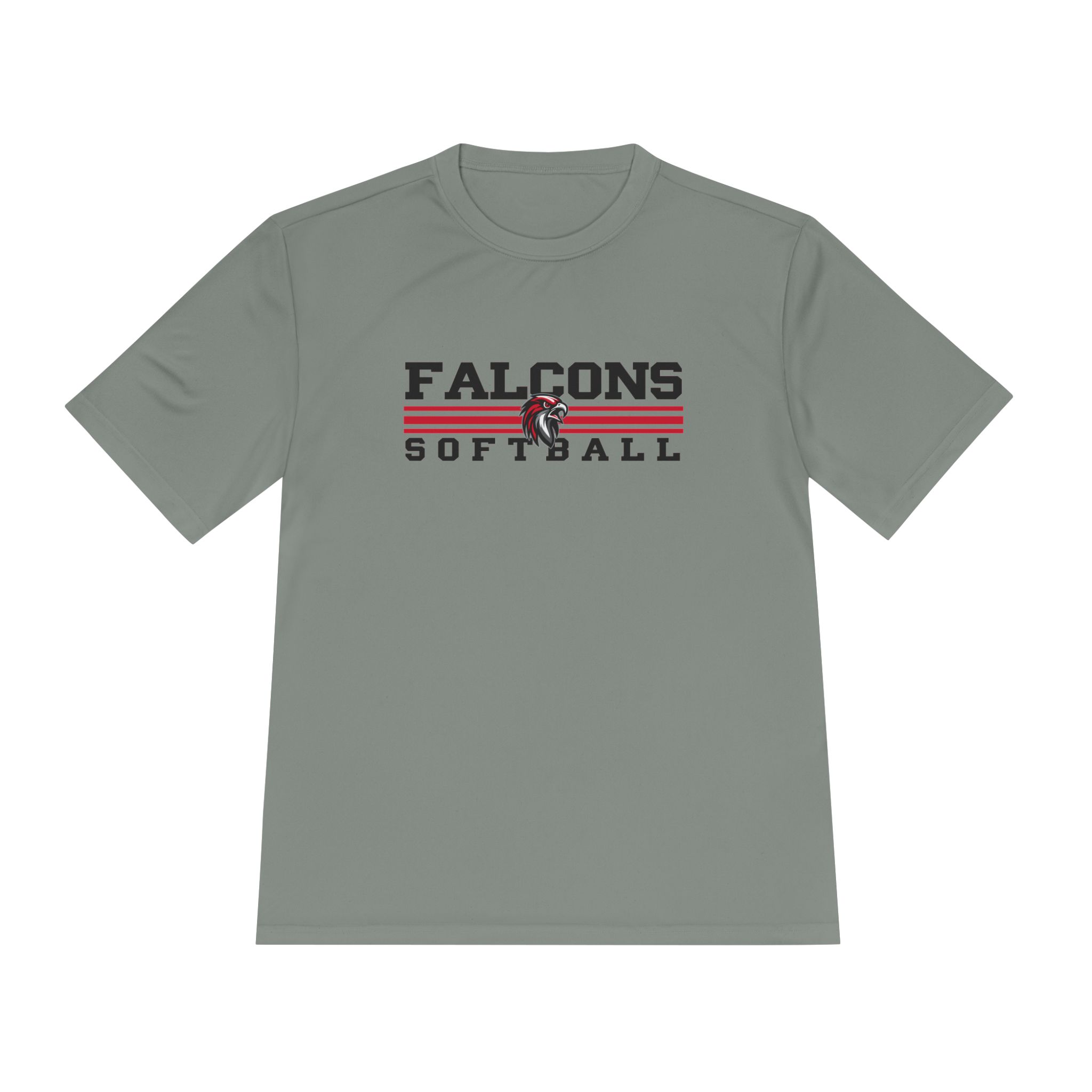 Adult Performance Tee: Classic Lines Softball - Image 6