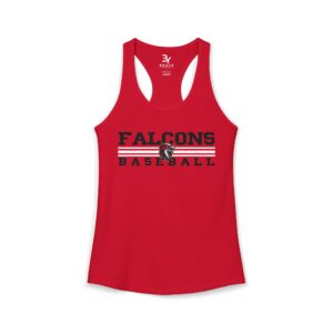 Women's Premium Racerback: Classic Lines Baseball