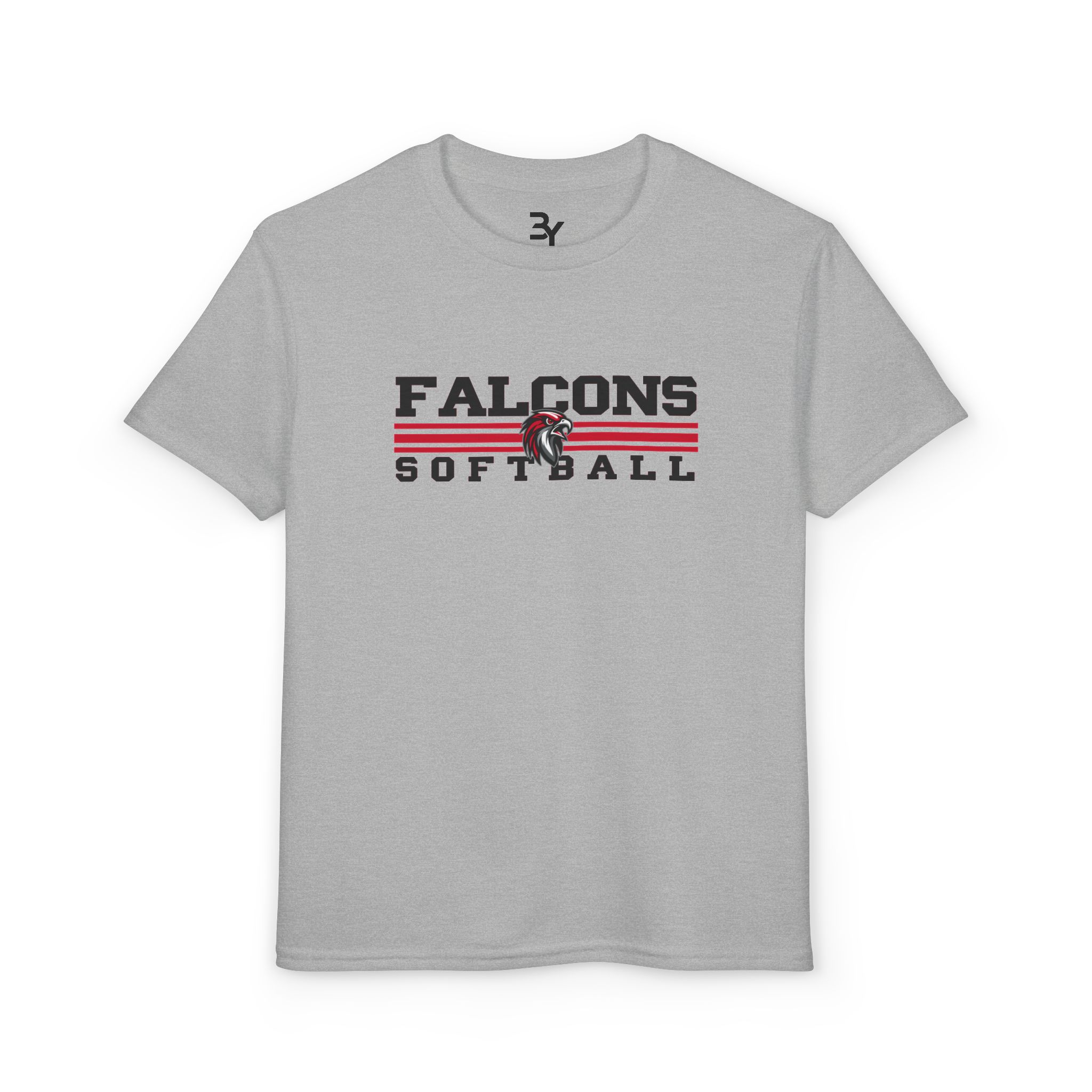 Youth Premium Tee: Classic Lines Softball - Image 5