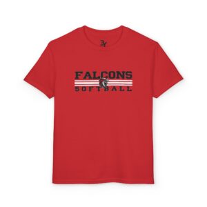 Youth Premium Tee: Classic Lines Softball