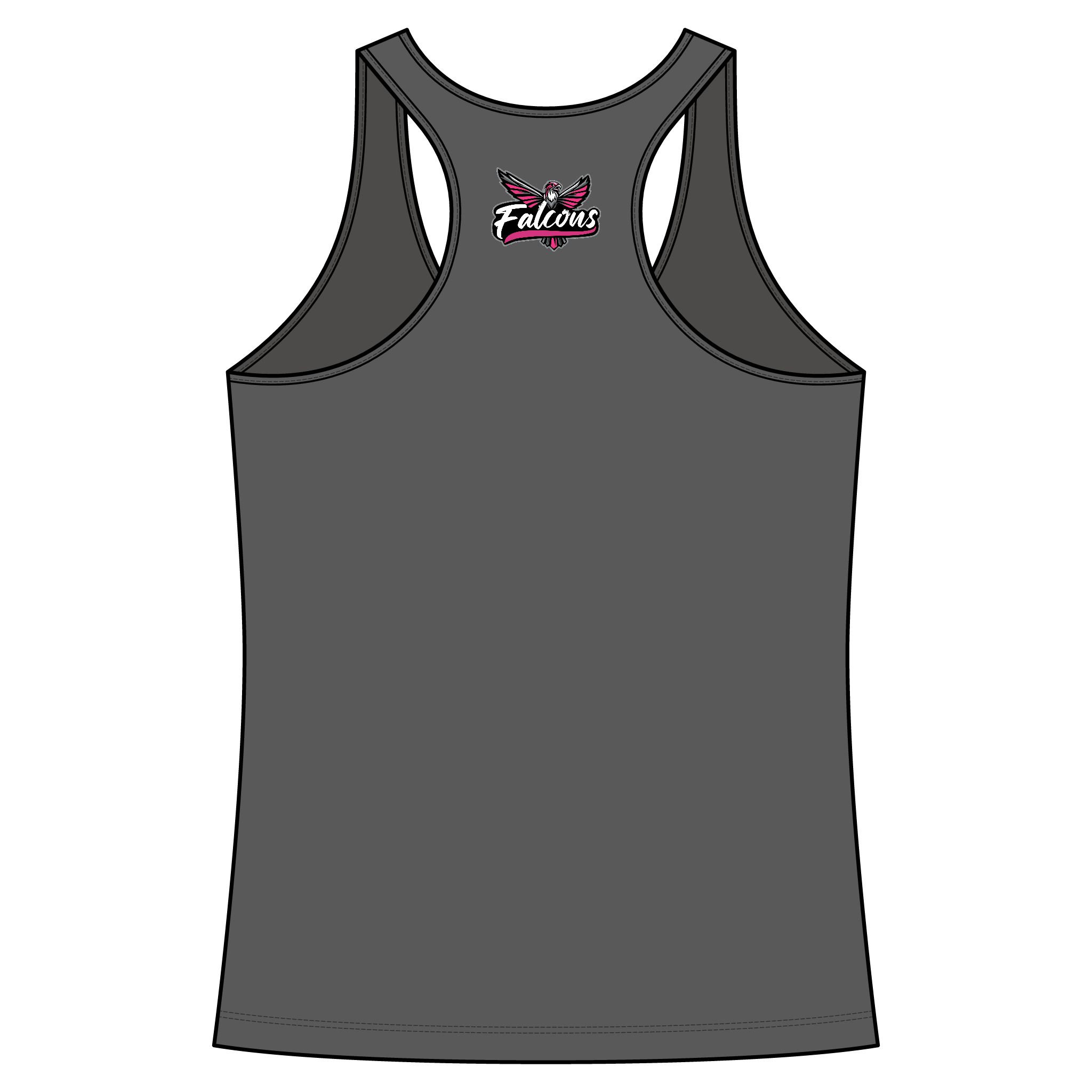 Women's Performance Racerback: Home Plate Softball (Pink) - Image 6