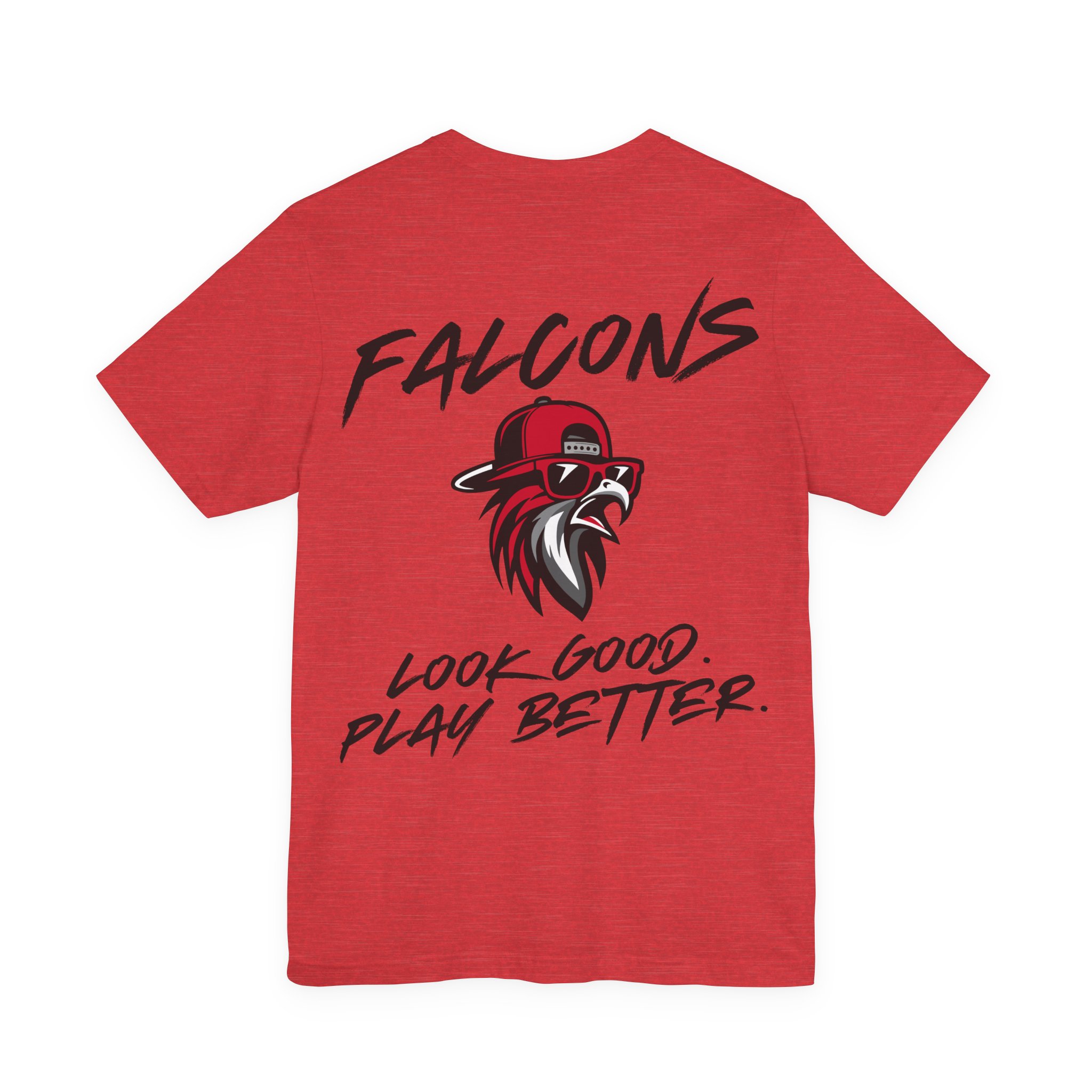 Adult Cotton Tee: 'Look Good, Play Better' (2 Sided) - Image 18