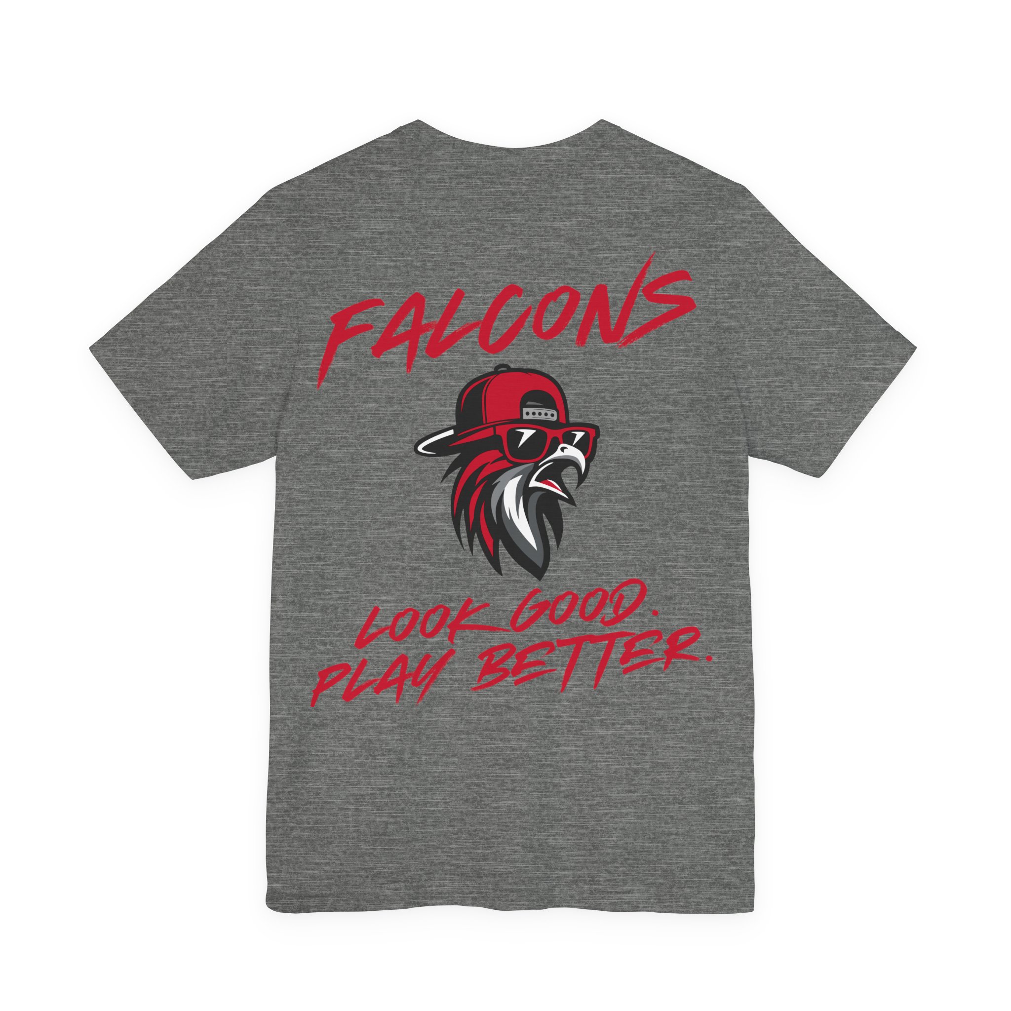 Adult Cotton Tee: 'Look Good, Play Better' (2 Sided) - Image 4