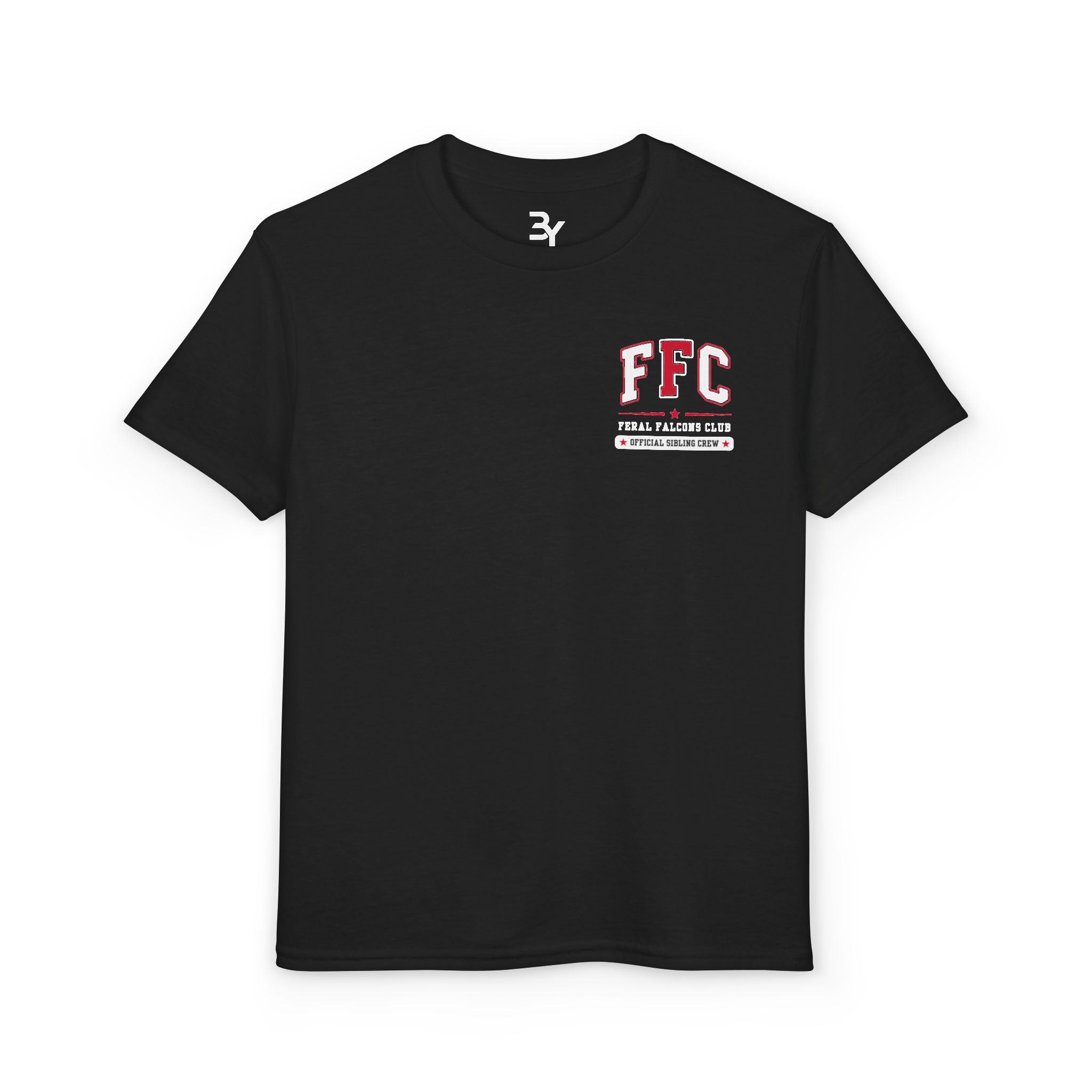 Youth Premium Tee: 'Feral Falcons Club' (2 Sided) - Image 11