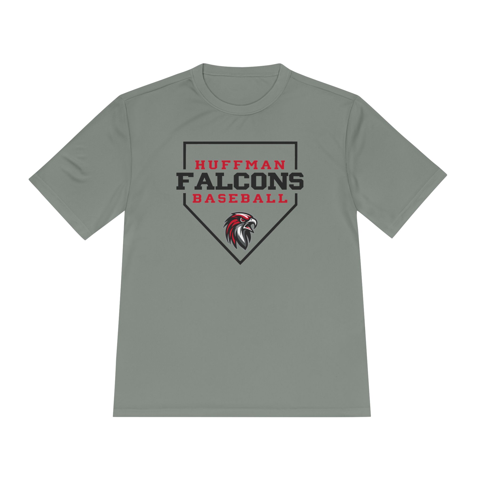 Adult Performance Tee: Home Plate Baseball - Image 6