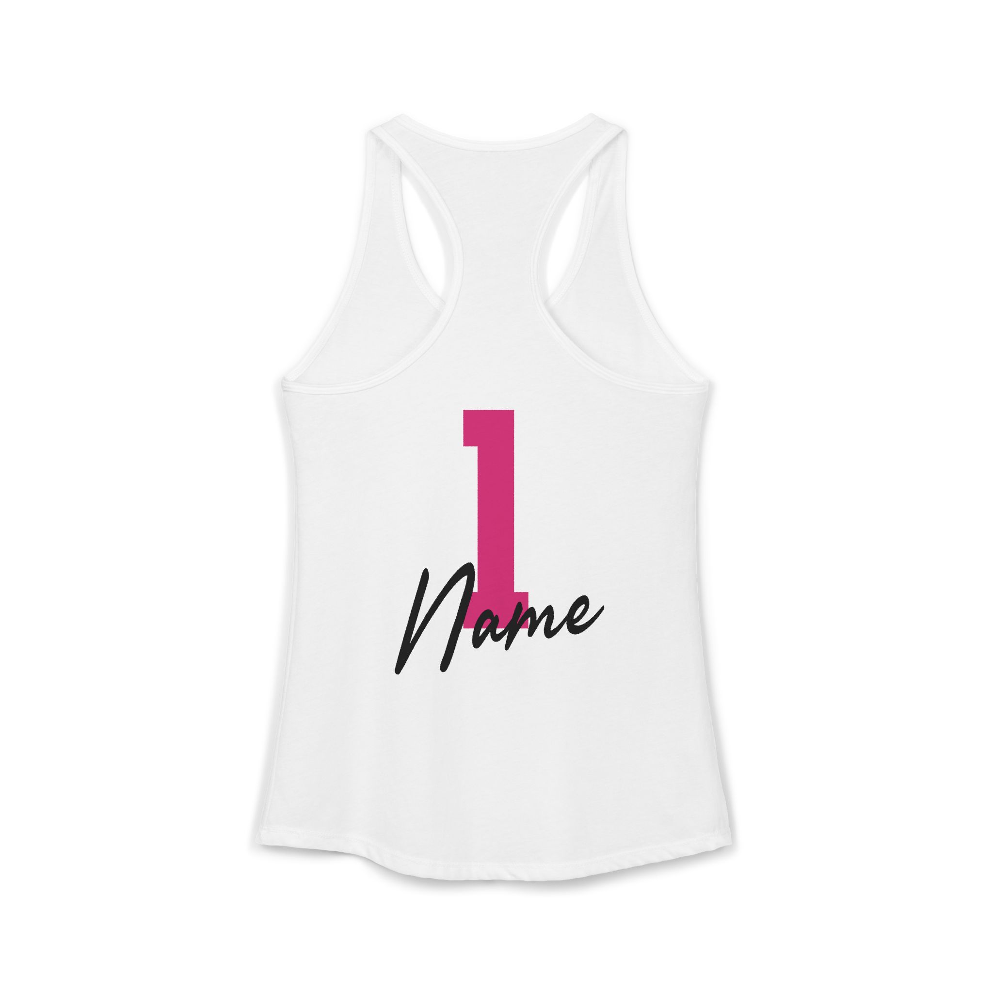 Women's Premium Racerback: Home Plate Softball (Pink) - Image 4