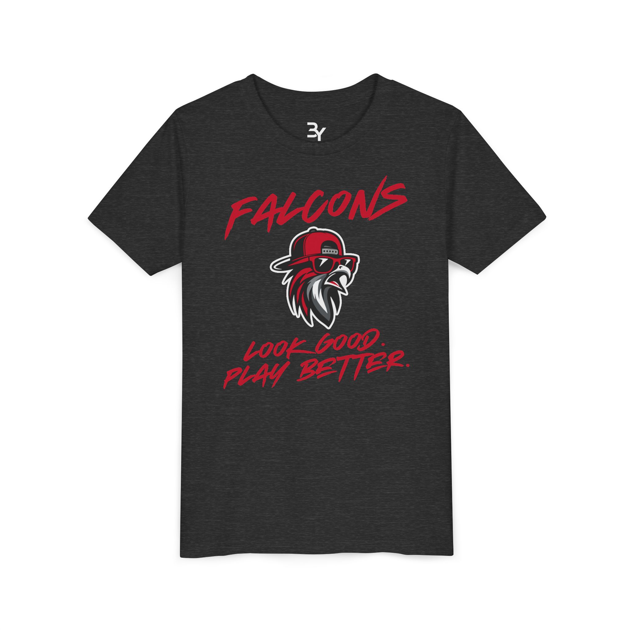 Youth Cotton Tee: 'Look Good. Play Better' - Image 8