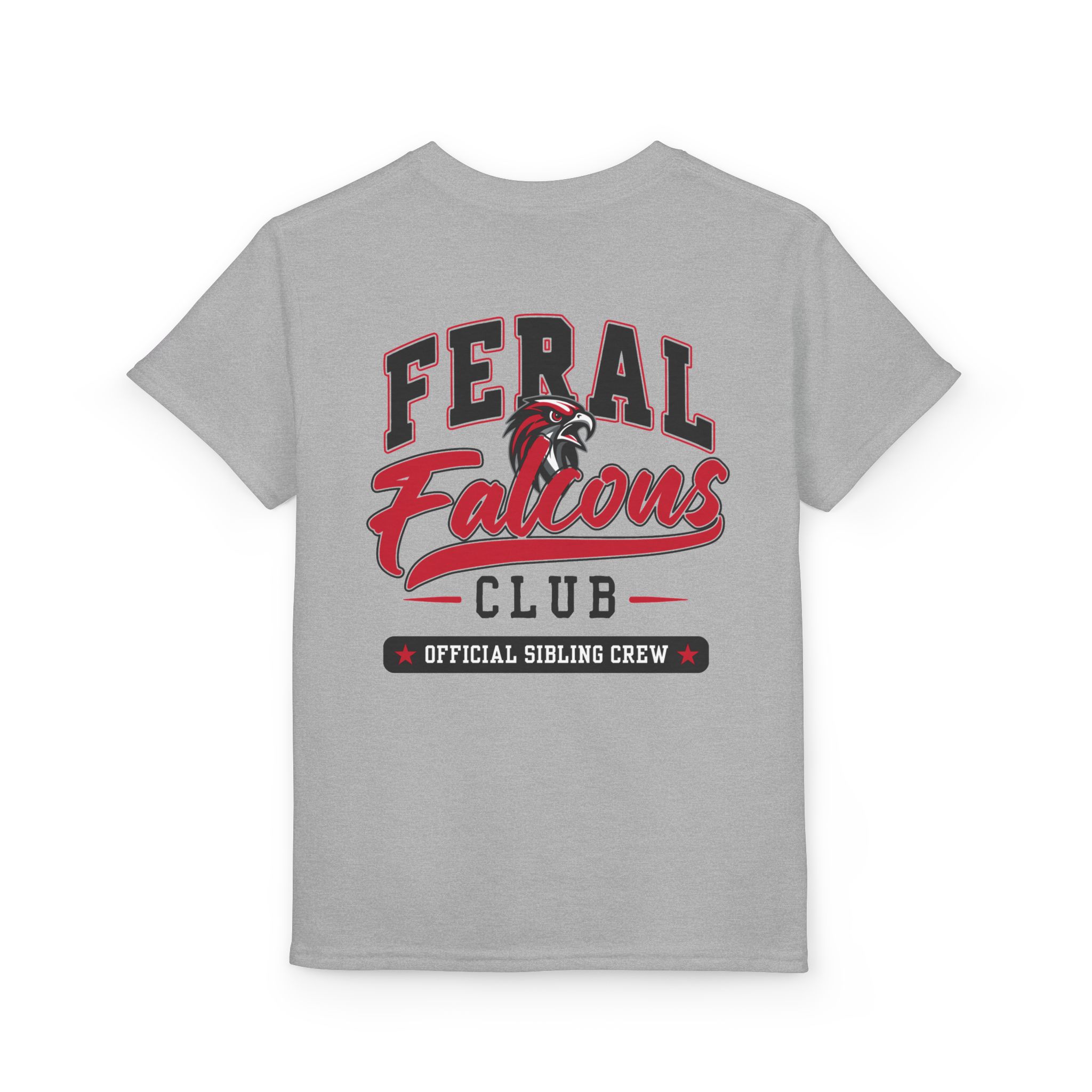 Youth Premium Tee: 'Feral Falcons Club' (2 Sided) - Image 10