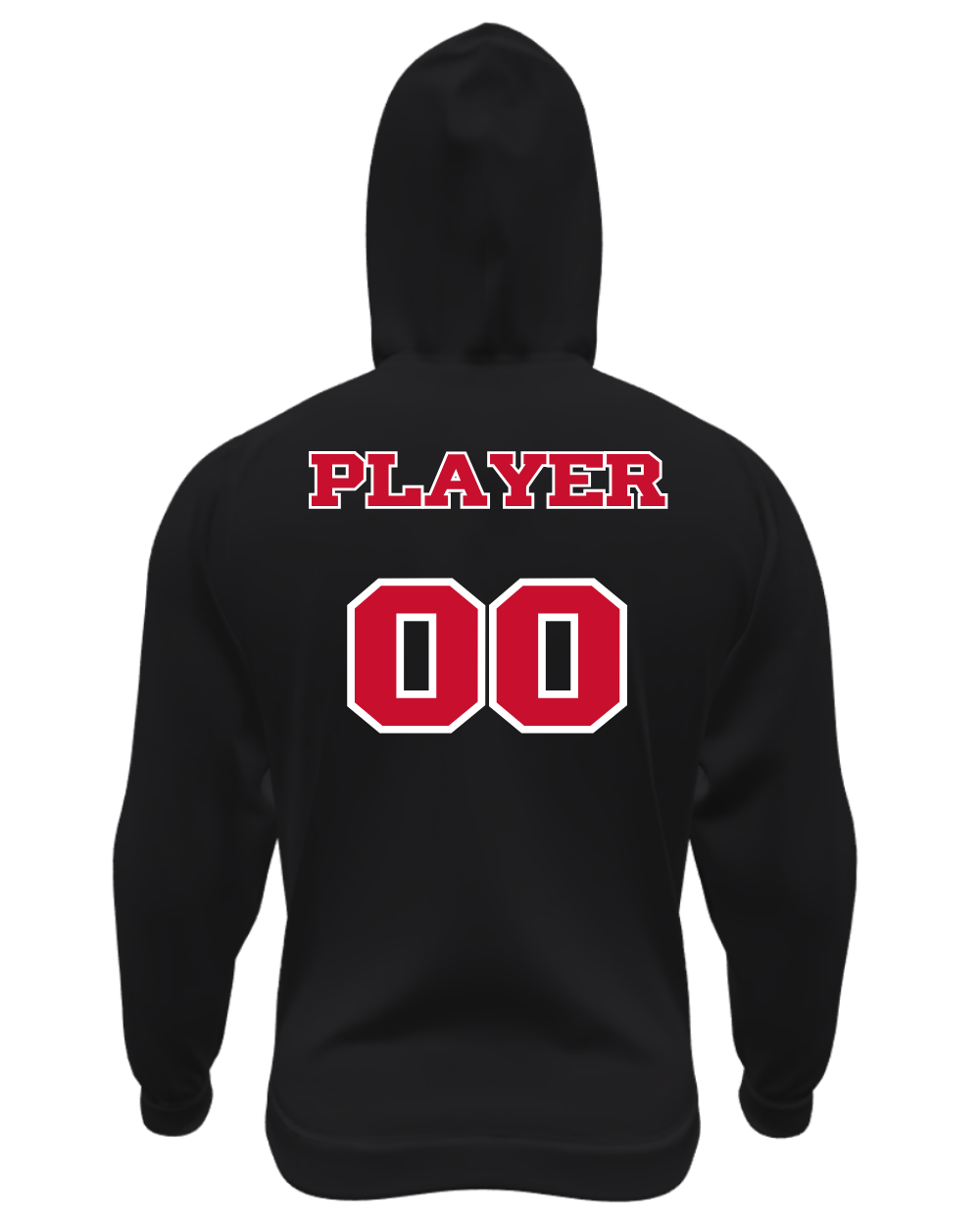 Jersey Hoodies - BLACK - Image 4
