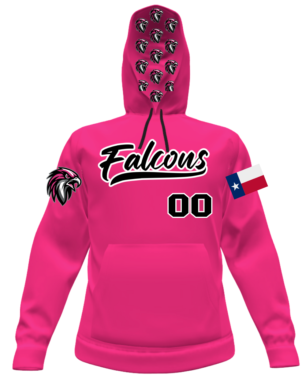 Jersey Hoodies - PINK