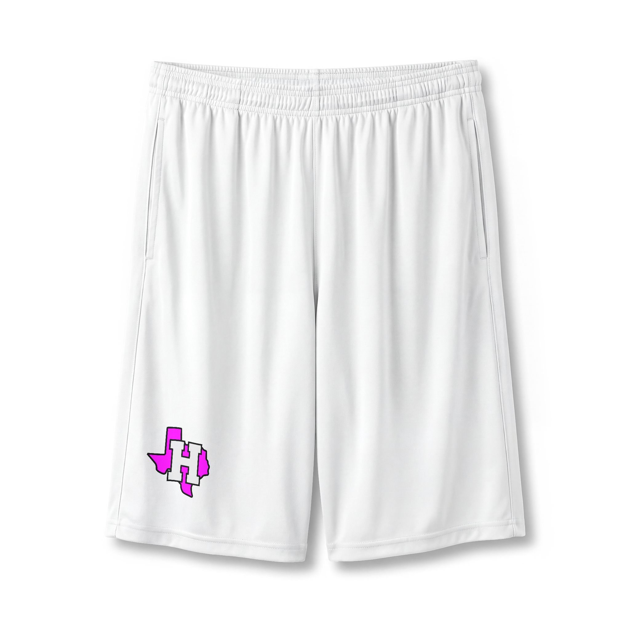 Adult Texas H Pink Athletic Shorts