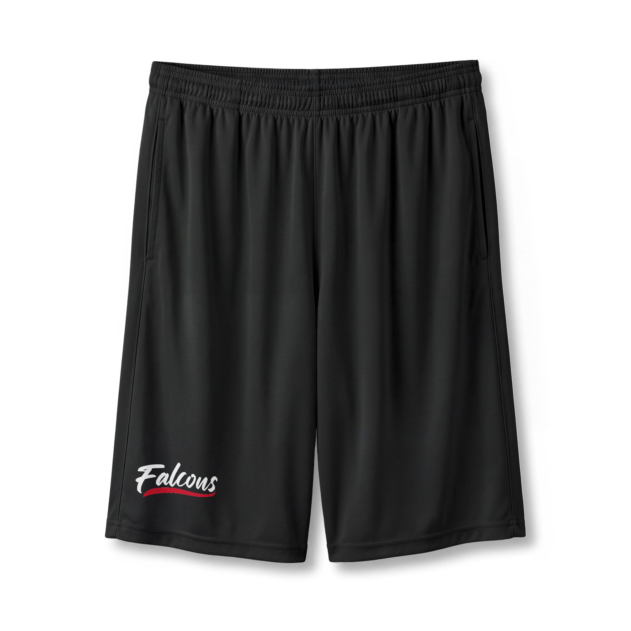 Adult Falcon Script Athletic Shorts - Image 2