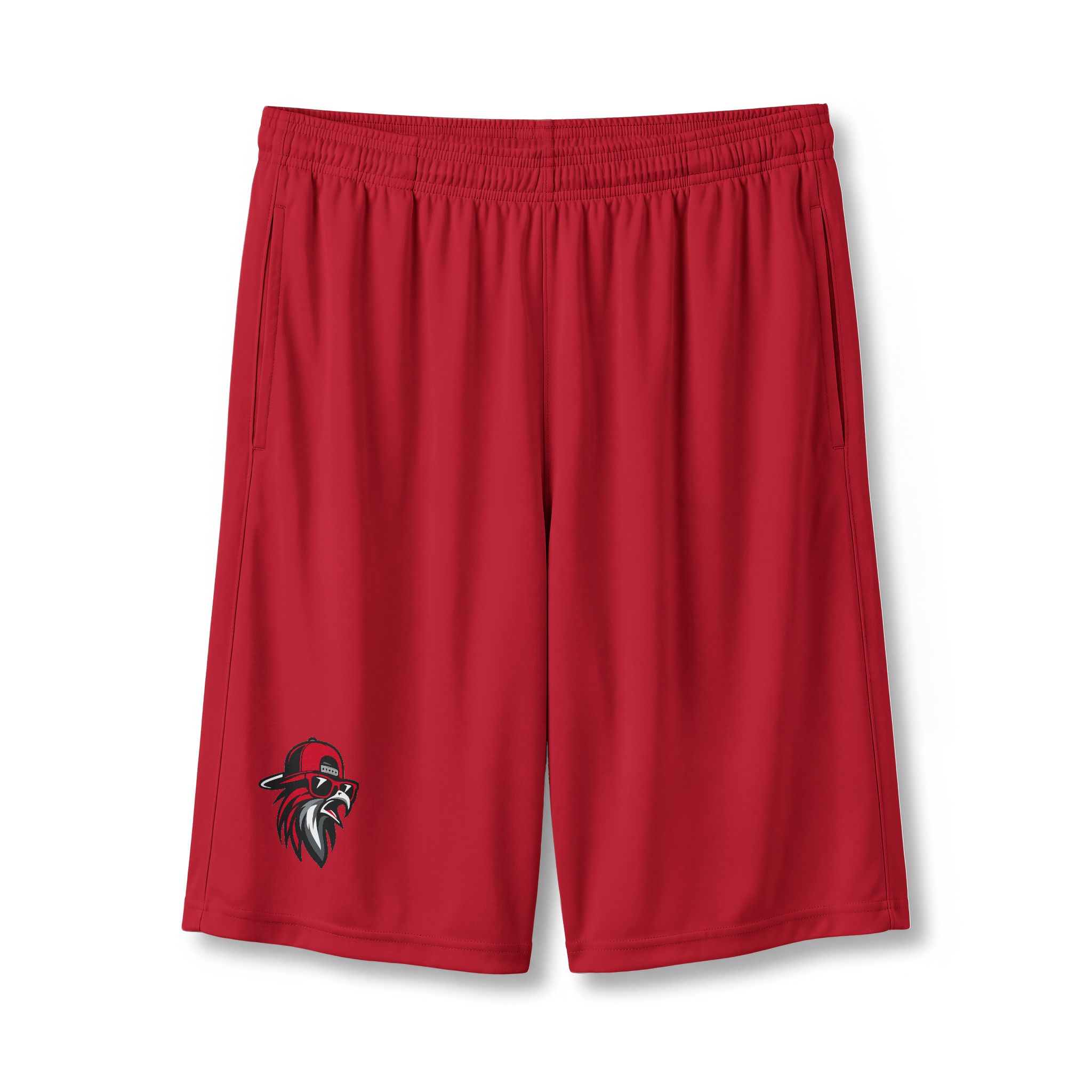 Adult Cool Falcon Head Athletic Shorts - Image 5