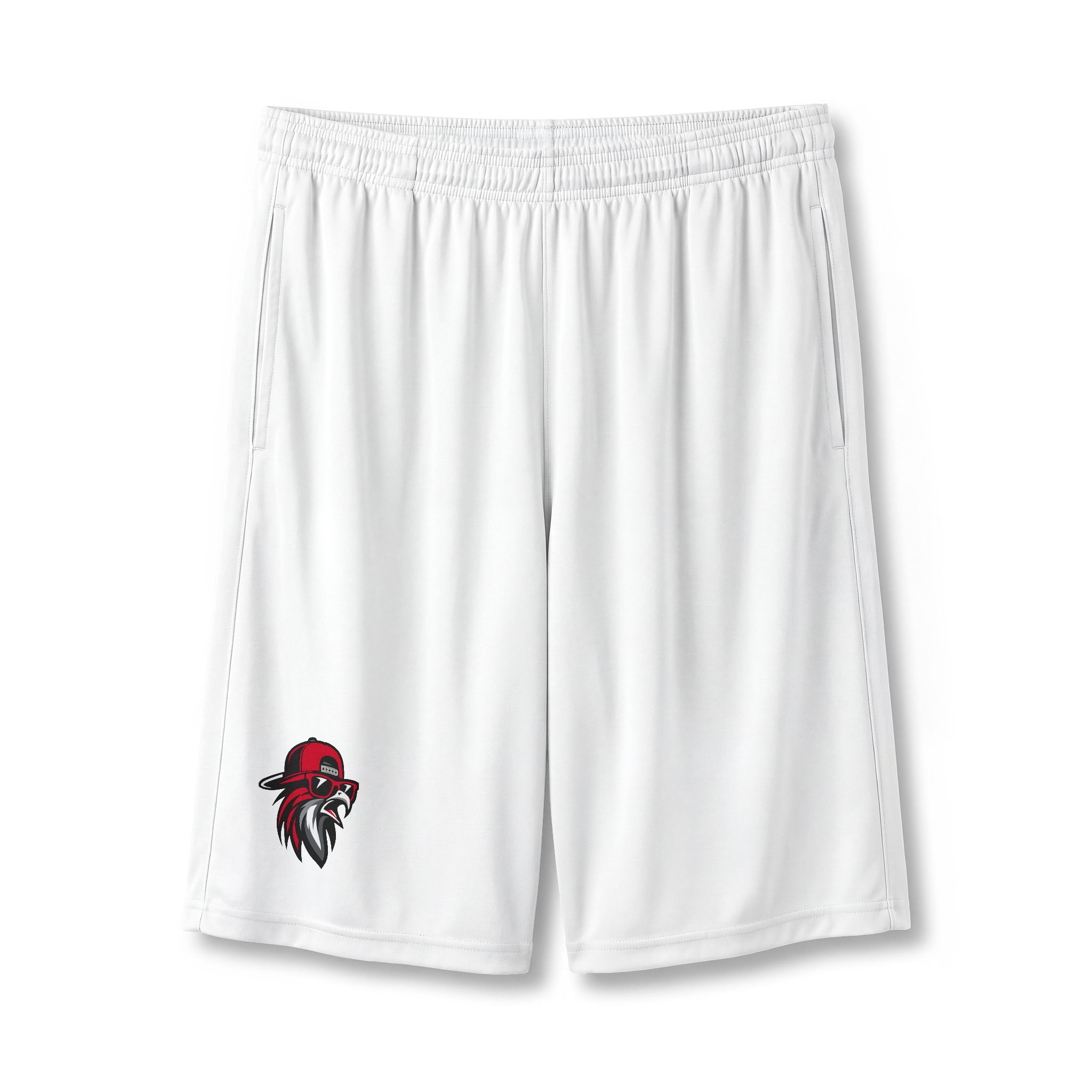 Adult Cool Falcon Head Athletic Shorts