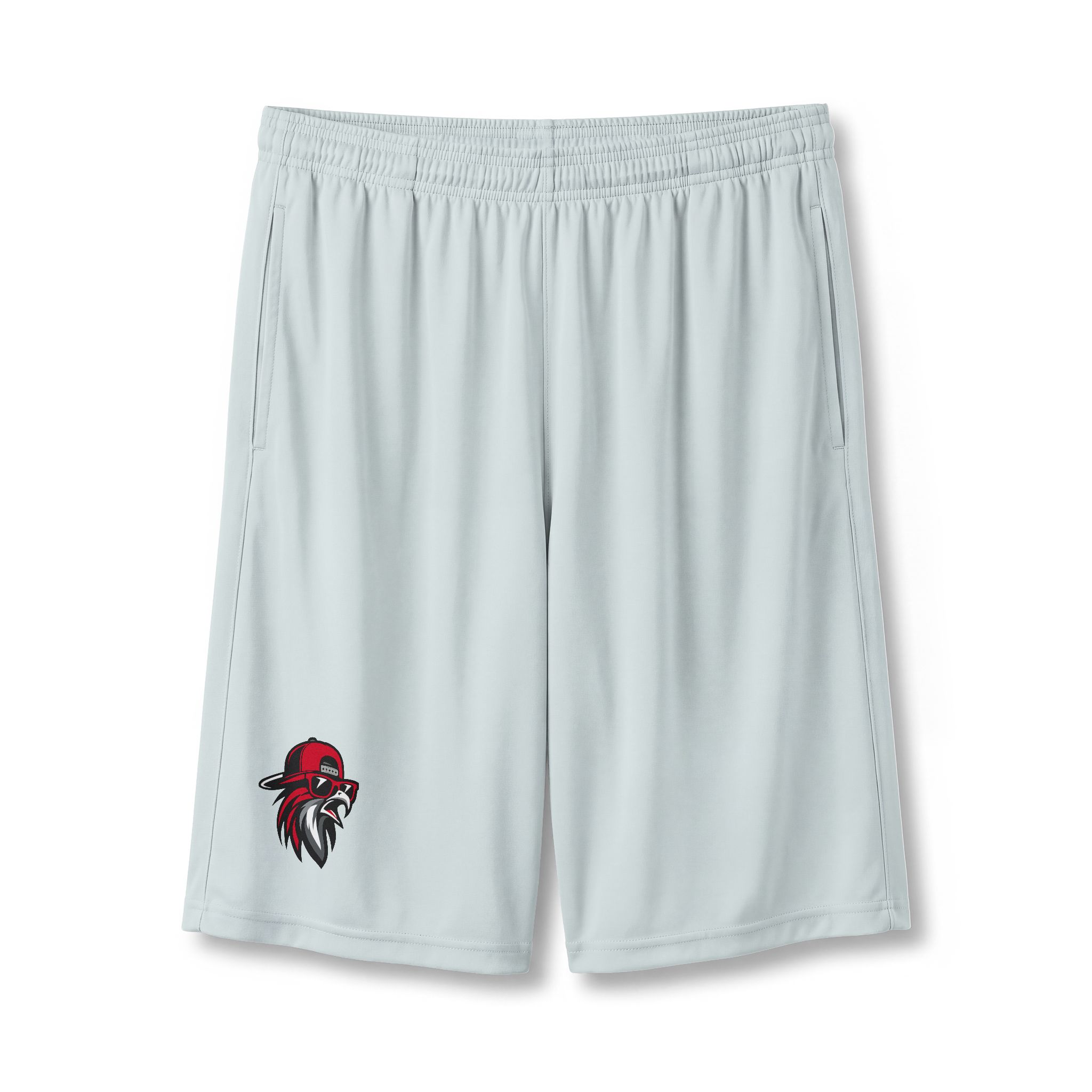 Adult Cool Falcon Head Athletic Shorts - Image 4