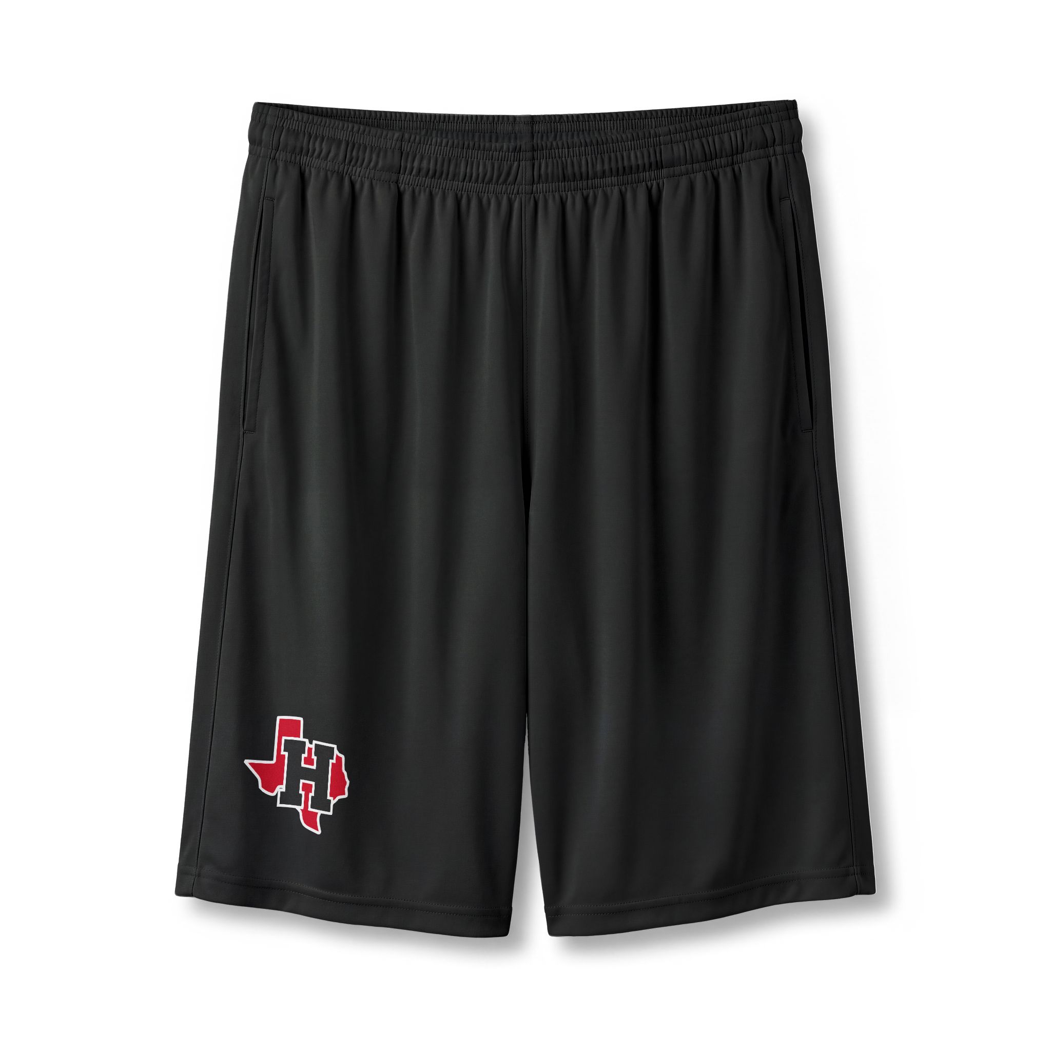 Adult Texas H Red Athletic Shorts - Image 2