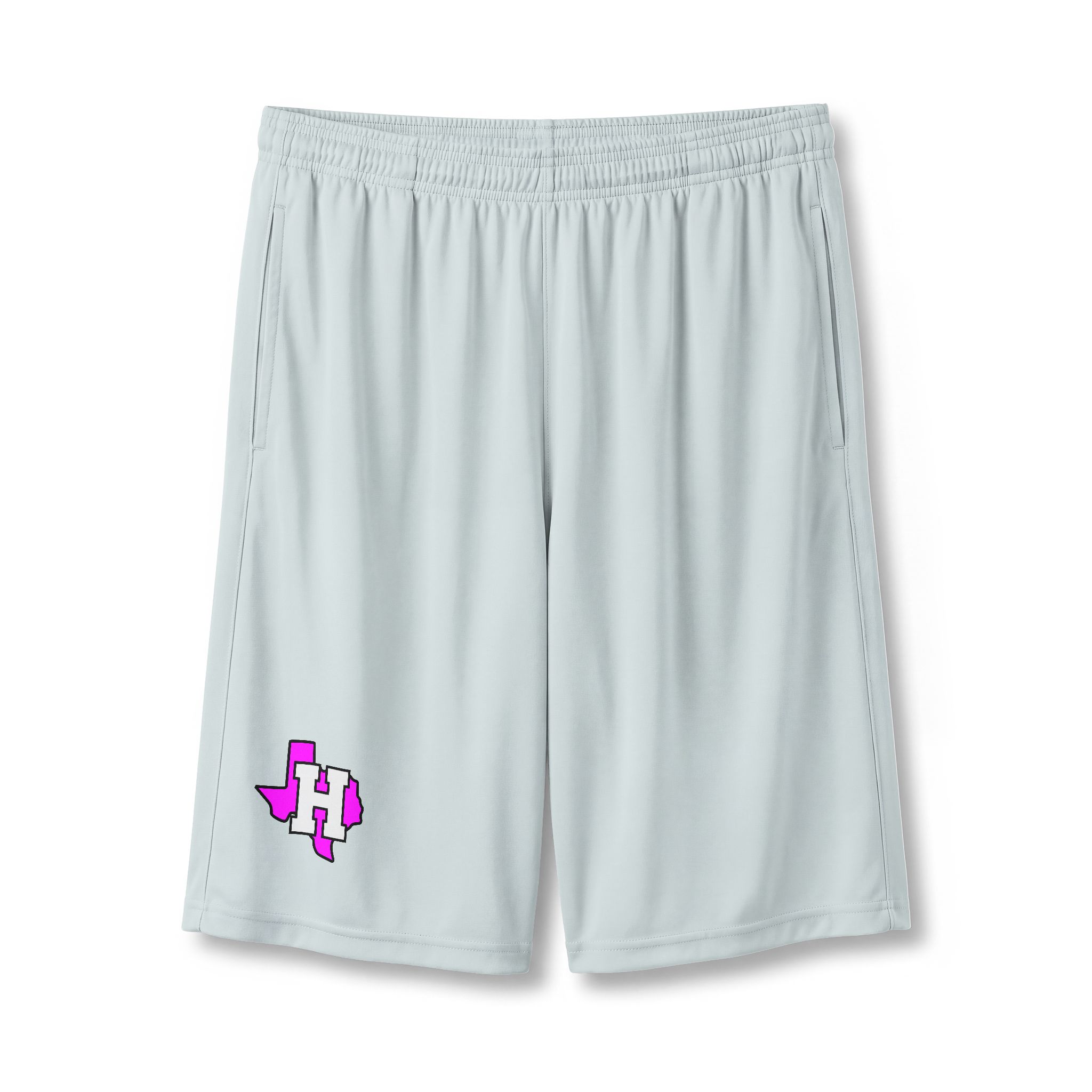 Adult Texas H Pink Athletic Shorts - Image 4
