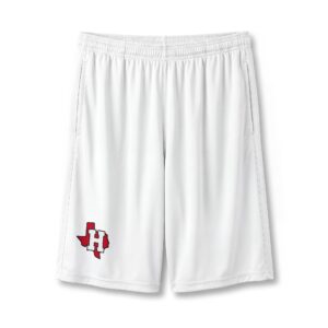 Adult Texas H Red Athletic Shorts