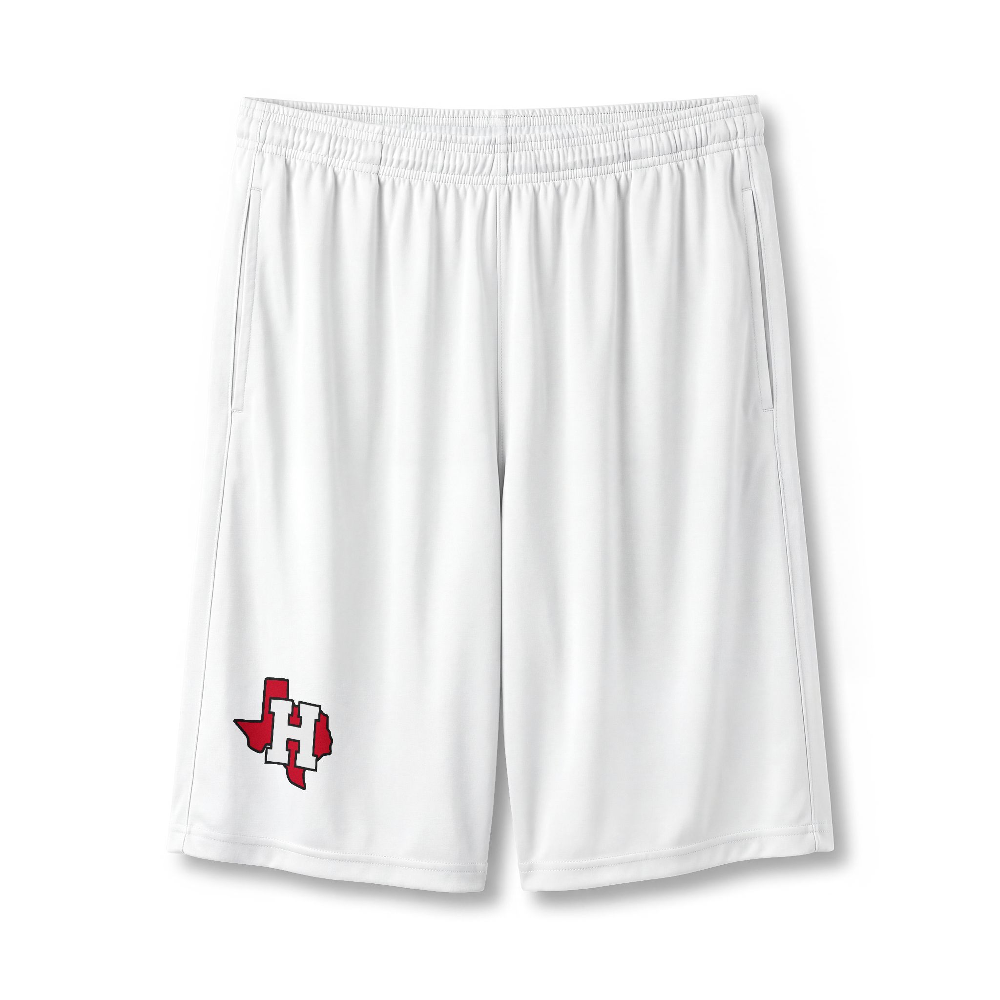 Adult Texas H Red Athletic Shorts