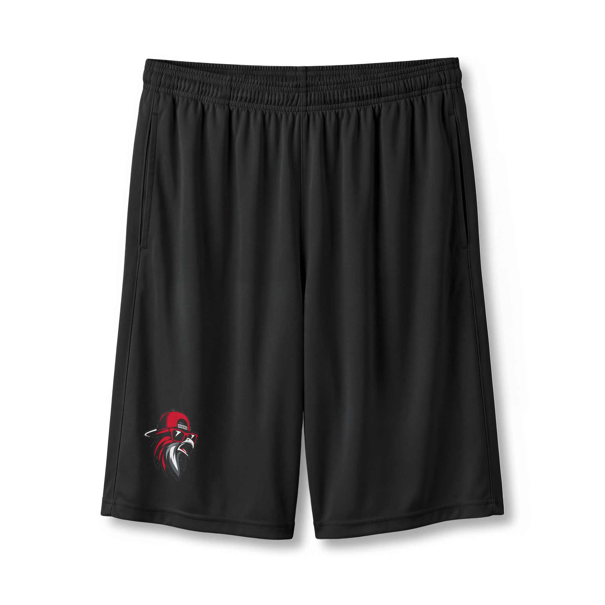 Adult Cool Falcon Head Athletic Shorts - Image 2