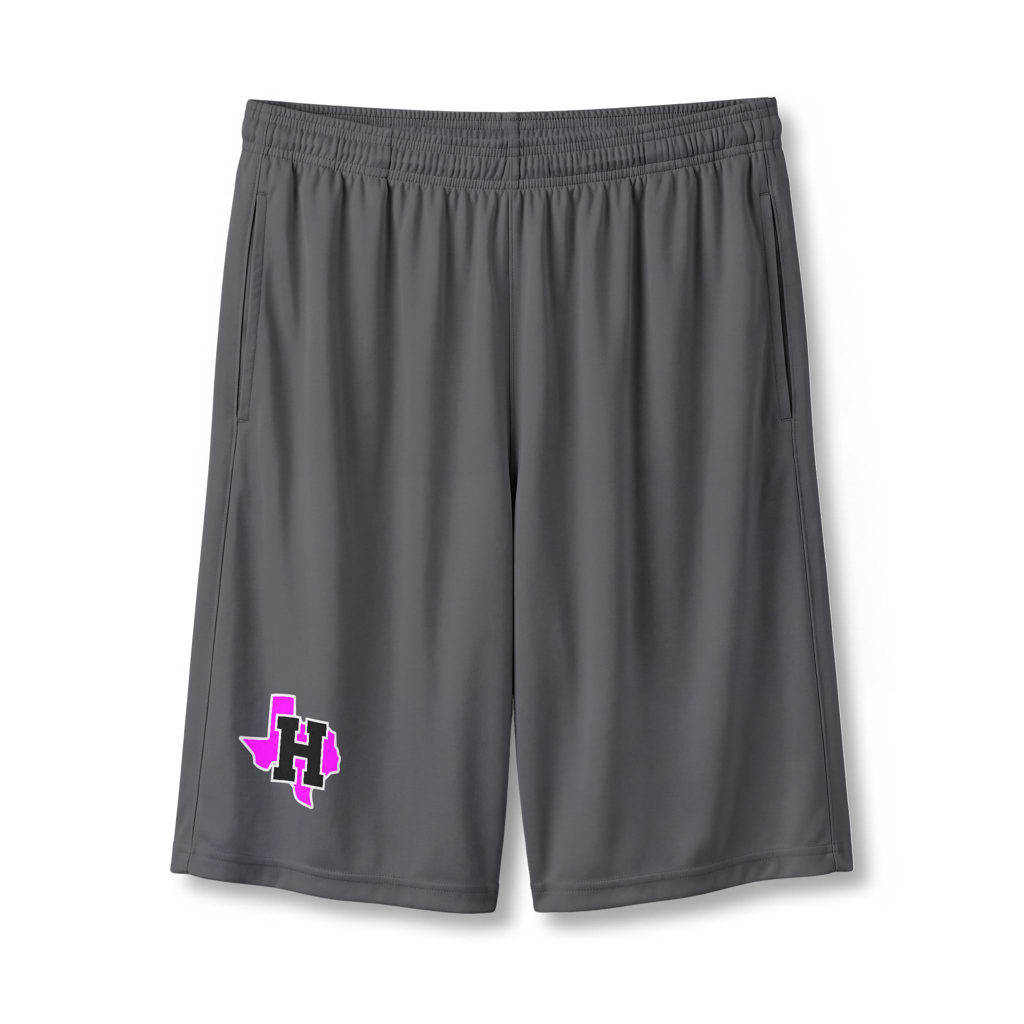 Adult Texas H Pink Athletic Shorts - Image 3