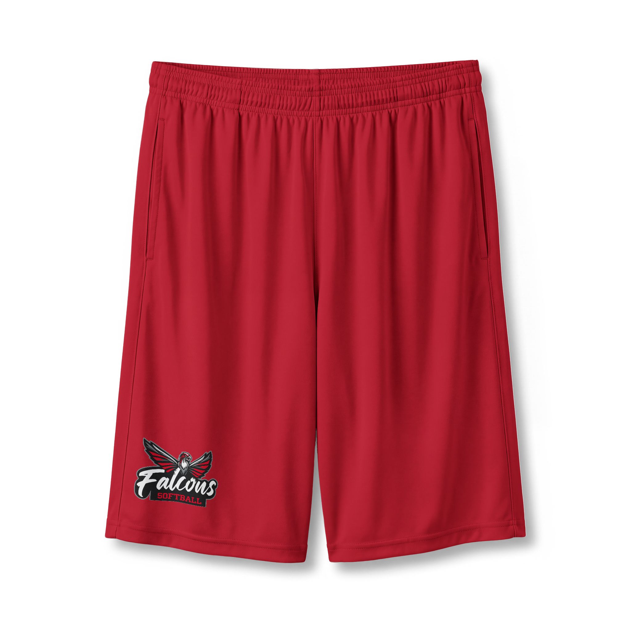 Adult Full Falcon Softball Athletic Shorts - Image 5
